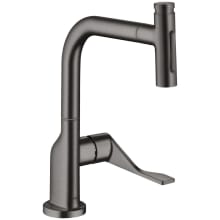 Citterio 1.75 GPM 2-Spray Pull Out Kitchen Faucet with Select On/Off Push Button - Engineered in Germany, Limited Lifetime Warranty