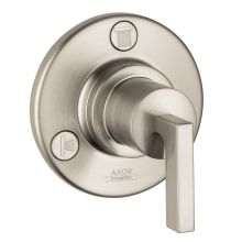 Citterio Diverter Valve Trim Trio / Quattro with Metal Lever Handle Less Valve - Engineered in Germany, Limited Lifetime Warranty