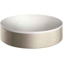 AXOR Suite Sinks 15-3/4" Circular Solid Surface Vessel Bathroom Sink