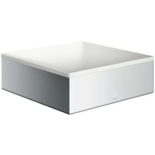 AXOR Suite Sinks 11-1/4" Square Solid Surface Vessel Bathroom Sink