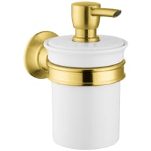 Montreux Soap / Lotion Dispenser Porcelain Wall Mounted with 8oz Capacity - Engineered in Germany, Limited Lifetime Warranty
