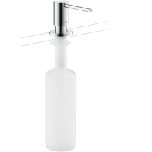 Uno Deck Mounted Soap Dispenser with 16 oz Capacity - Engineered in Germany, Limited Lifetime Warranty