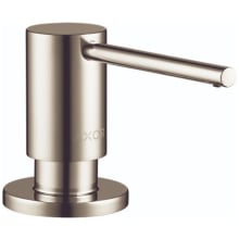 Uno Deck Mounted Soap Dispenser with 16 oz Capacity - Engineered in Germany, Limited Lifetime Warranty