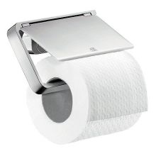 Universal SoftSquare Toilet Paper Holder for Wall/Rail Installation - Engineered in Germany, Limited Lifetime Warranty