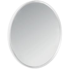 Universal Circular 23-5/8" x 23-5/8" Framed Bathroom Mirror