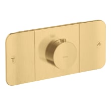 Axor One Thermostatic Valve Trim with 2 Select Functions Less Rough In - Engineered in Germany, Limited Lifetime Warranty