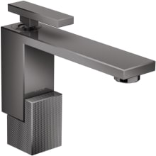 Edge 1.2 GPM Single Hole Bathroom Faucet 130, Diamond Cut Less Drain Assembly - Engineered in Germany, Limited Lifetime Warranty