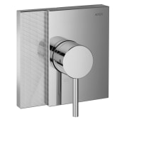 Edge Pressure Balanced Valve Trim Only with Single Lever Handle, Diamond Cut Less Rough In - Engineered in Germany, Limited Lifetime Warranty