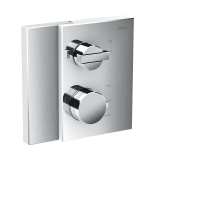 Edge Thermostatic Valve Trim with Volume Control Less Rough In - Engineered in Germany, Limited Lifetime Warranty