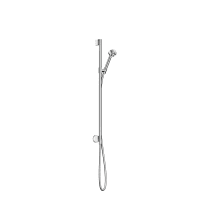 Axor One 1.75 GPM Single Function Hand Shower Package with Slide Bar, Hose, and Integrated Wall Supply - Engineered in Germany, Limited Lifetime Warranty