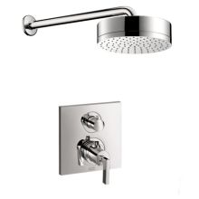 Citterio Single Function Shower Head with Thermostatic Trim with Rough-In Valve - Engineered in Germany, Limited Lifetime Warranty