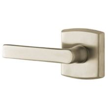 5485V Left Handed Non-Turning One-Sided Dummy Door Lever with R026 Rose from the Estate Collection