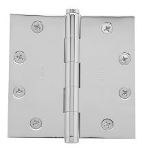 4-1/2" Wide Plain Bearing Square Corner Mortise Door Hinge from the Estate Collection - Single Hinge