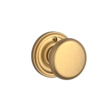 Round Non-Turning One-Sided Dummy Door Knob with Round Rose