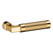 L030 Gramercy Knurled Left Handed Single Door Lever without Rosette from the Estate Collection