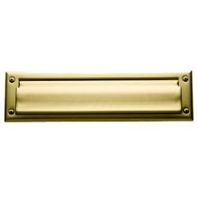 Magazine Sized Spring Tension Brass Letter Box Plate