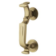 S Style Curved Solid Brass Door Knocker