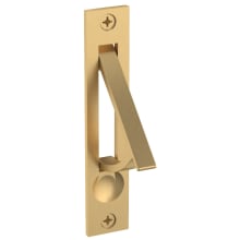 3/4 Inch x 3-7/8 Inch Solid Brass Edge Pull