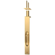 6 Inch Solid Brass Residential Flush Bolt