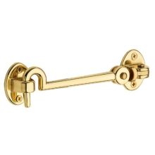 5-1/2 Inch Solid Brass Swivel Cabin Door Hook
