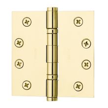 4-1/2" Wide Ball Bearing Square Corner Mortise Door Hinge from the Estate Collection - Single Hinge