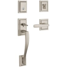 Torrey Pines Sectional Keyed Entry Single Cylinder Door Handleset from the Prestige Collection