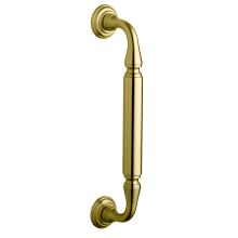 10 Inch Center to Center Richmond Style Door Pull with Rosettes