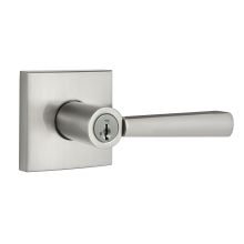 Spyglass Single Cylinder Keyed Entry Door Lever Set from the Prestige Collection