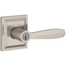 Torrey Pines Keyed Entry Single Cylinder Door Lever Set with SmartKey Technology from the Prestige Collection