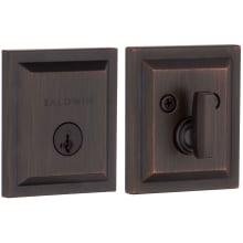 Torrey Pines Keyed Entry Single Cylinder Deadbolt with SmartKey Technology from the Prestige Collection