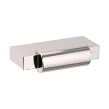 Modern 1-7/8 Inch Long Rectangular Cabinet Pull from the Estate Collection