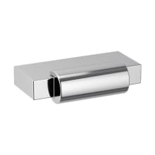 Modern 1-7/8 Inch Long Rectangular Cabinet Pull from the Estate Collection