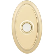 3" x 2" Illuminated Oval Door Bell from the Estate Collection