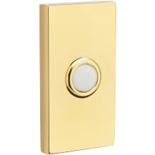 3" x 1-1/2" Illuminated Rectangular Door Bell from the Estate Collection
