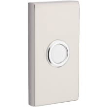 3" x 1-1/2" Illuminated Rectangular Door Bell from the Estate Collection