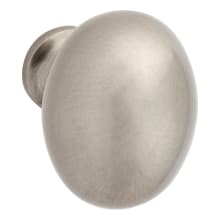 Oval 1-3/8 Inch Oval Cabinet Knob from the Estate Collection