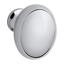 Oval 1-3/8 Inch Oval Cabinet Knob from the Estate Collection