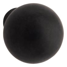 Spherical 1-1/4 Inch Round Cabinet Knob from the Estate Collection