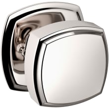 5011 Privacy Door Knob Set with 5058 Rose from the Estate Collection