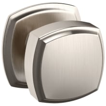 5011 Passage Door Knob Set with 5058 Rose from the Estate Collection