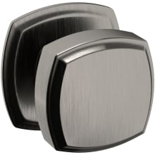 5011 Non-Turning Two-Sided Dummy Door Knob Set with 5058 Rose from the Estate Collection