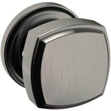 5011 Privacy Door Knob Set with 5058 Rose from the Estate Collection