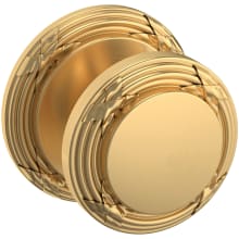 5013 Non-Turning One-Sided Dummy Door Knob with 5021 Rose from the Estate Collection