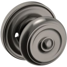 5020 Privacy Door Knob Set with 5048 Rose from the Estate Collection