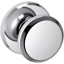 5023 Non-Turning One-Sided Dummy Door Knob with R016 Rose from the Estate Collection