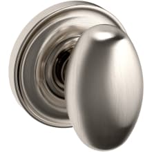 5025 Non-Turning One-Sided Dummy Door Knob with 5048 Rose from the Estate Collection