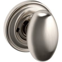 5025 Privacy Door Knob Set with 5048 Rose from the Estate Collection
