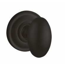 5025 Non-Turning Two-Sided Dummy Door Knob Set with 5048 Rose from the Estate Collection