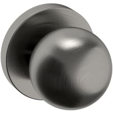 5041 Non-Turning Two-Sided Dummy Door Knob Set with 5046 Rose from the Estate Collection