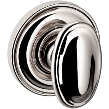 5057 Non-Turning One-Sided Dummy Door Knob with 5048 Rose from the Estate Collection
